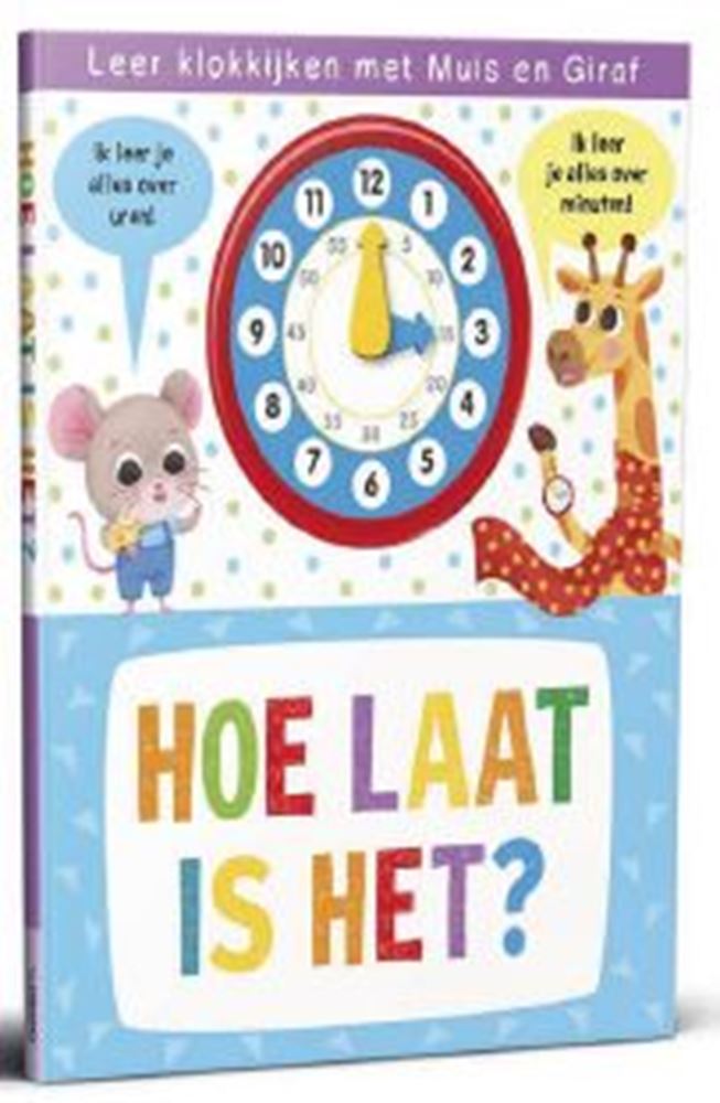 Rebo uitgevers klokboek - hoe laat is het?