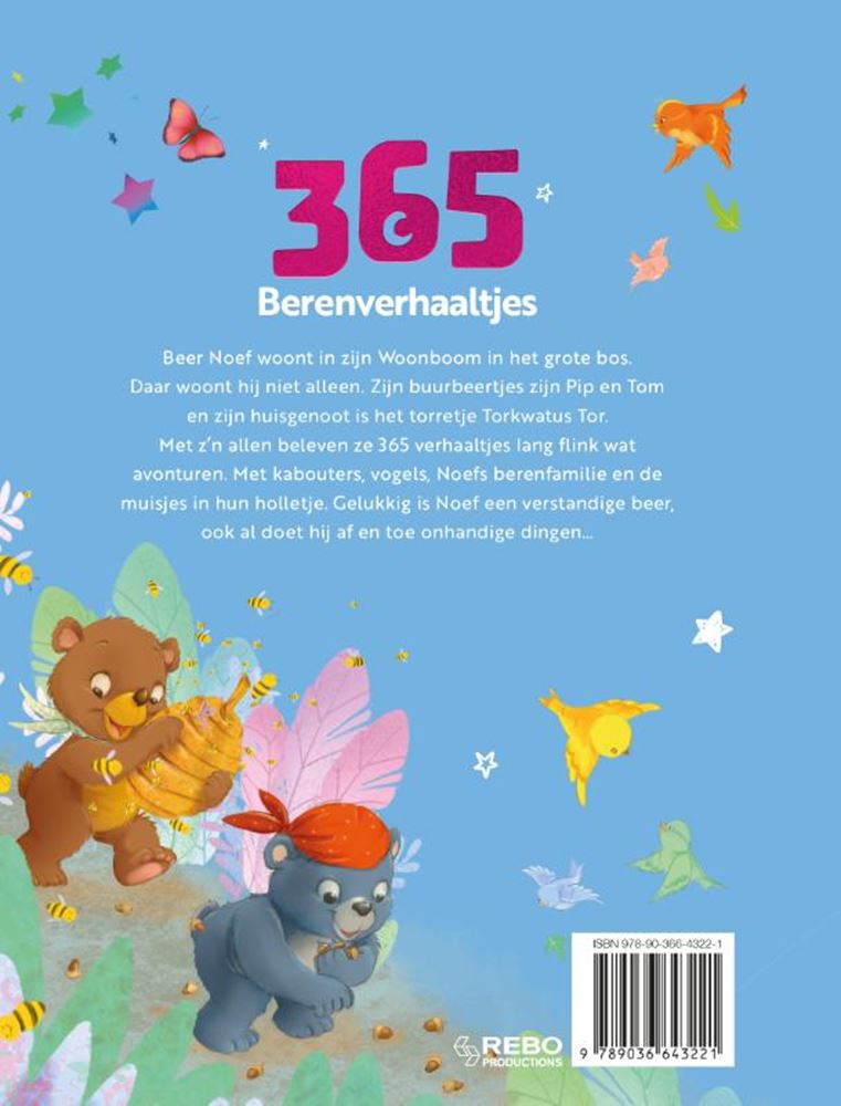 Rebo uitgeverij 365 berenverhaaltjes