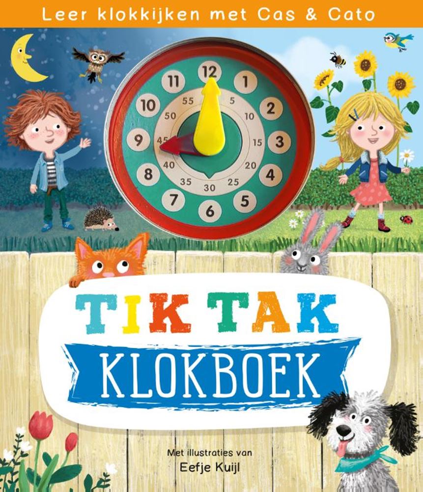 Rebo uitgevers tik tak klokboek - cas cato
