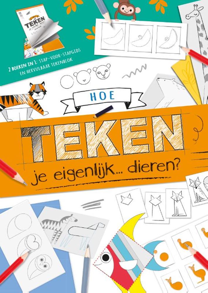 Rebo uitgevers hoe teken je eigenlijk... dieren?