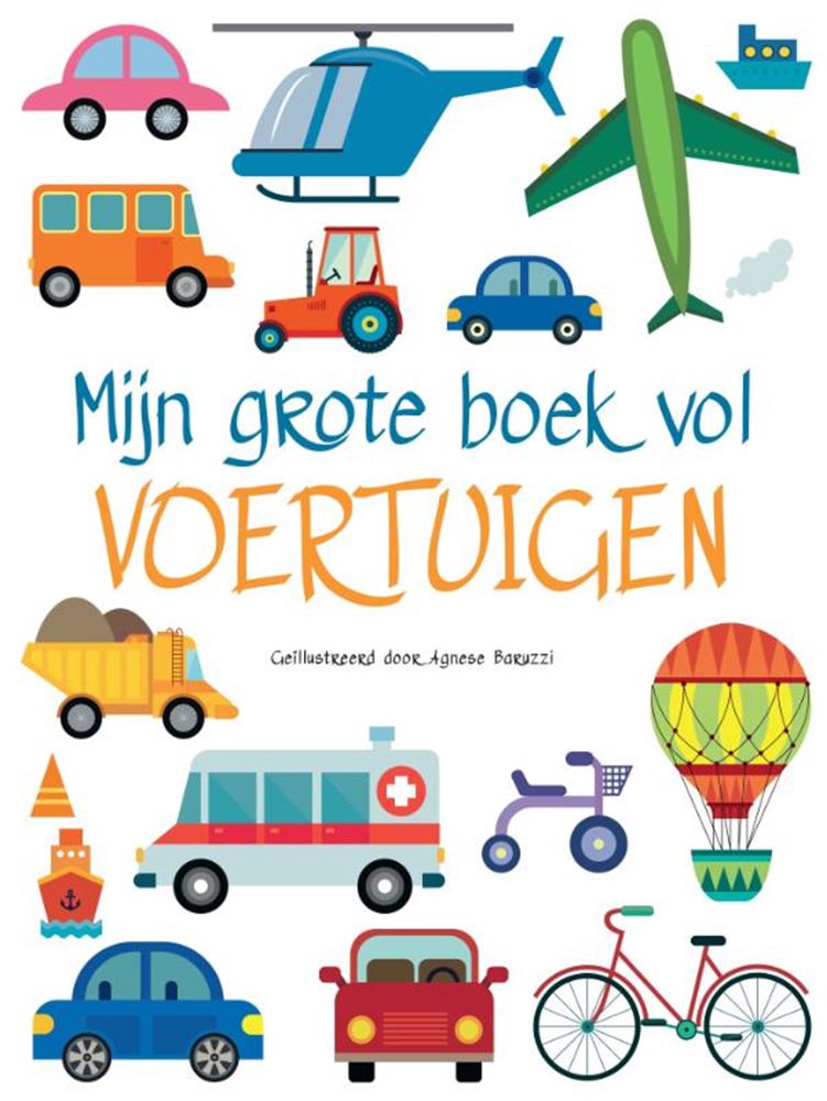 Rebo publishers mijn grote boek vol voertuigen - mijn gr