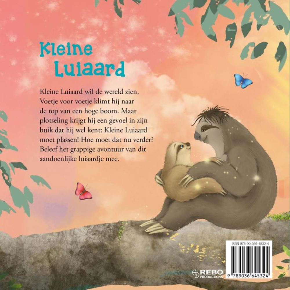 Verhalenboek: kleine luiaard. 2+