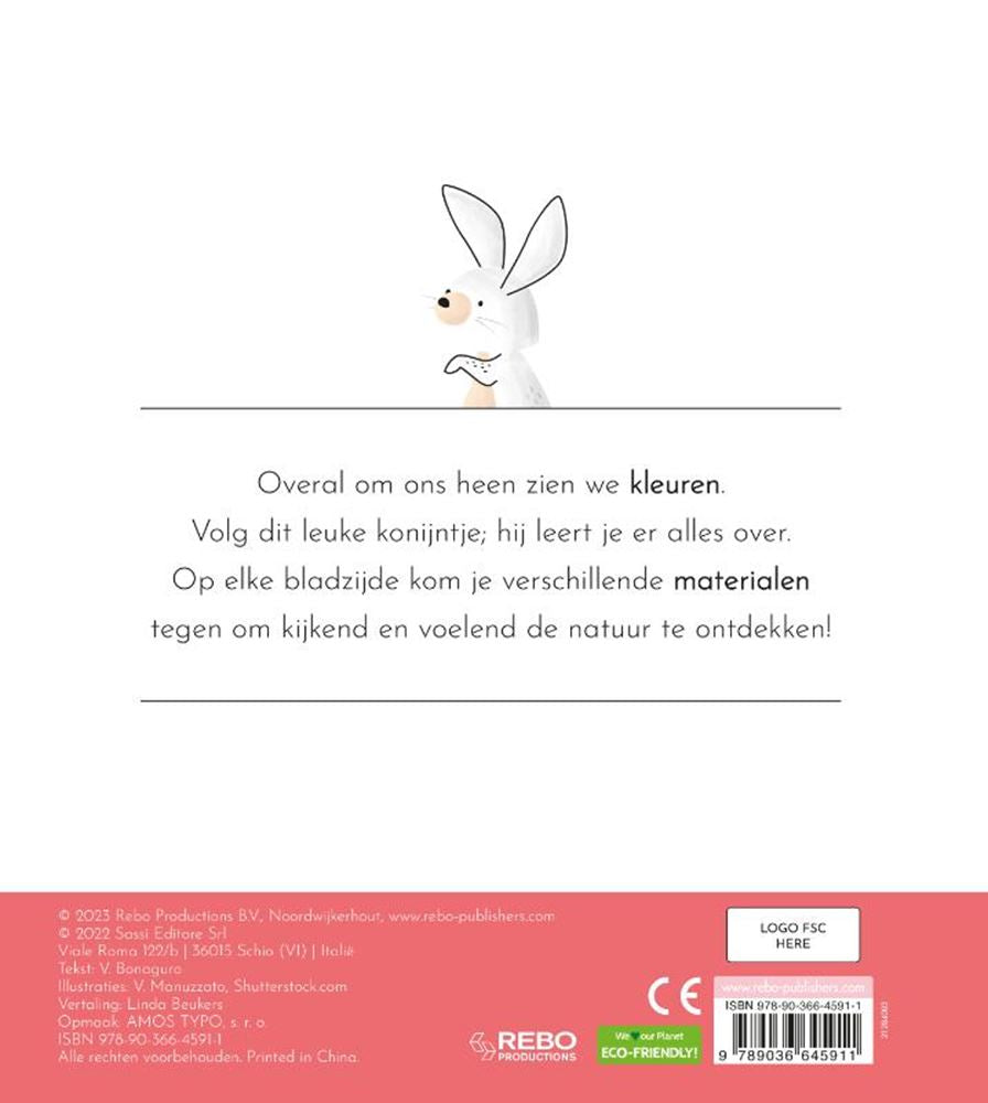 Rebo uitgevers kleuren - eerste voelboek