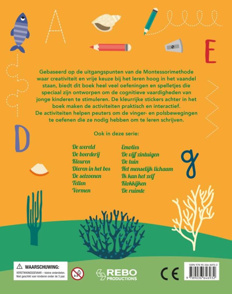 Rebo uitgeverij leren schrijven-leukste oefenboek