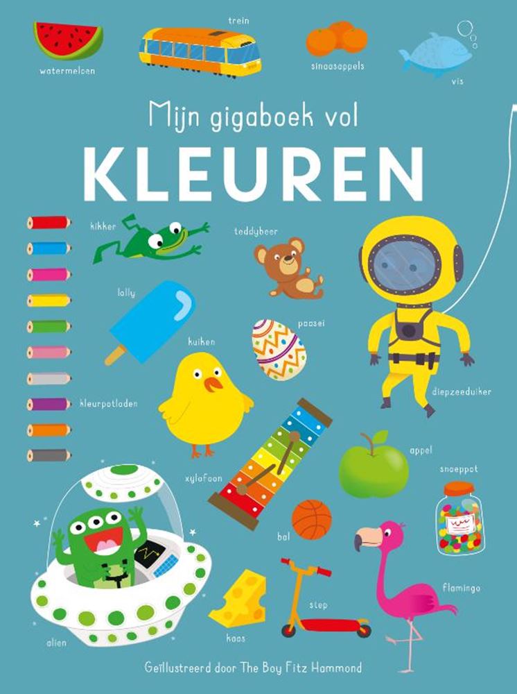 Rebo uitgevers mijn gigaboek vol kleuren