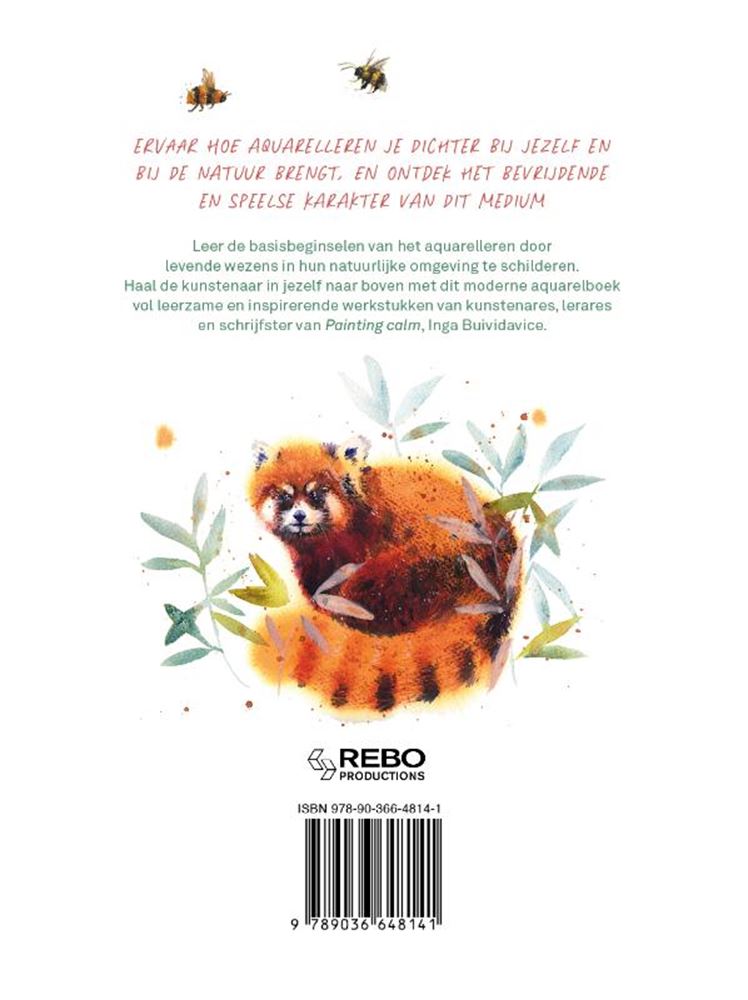 Kleurboek: wild watercolour volwassene