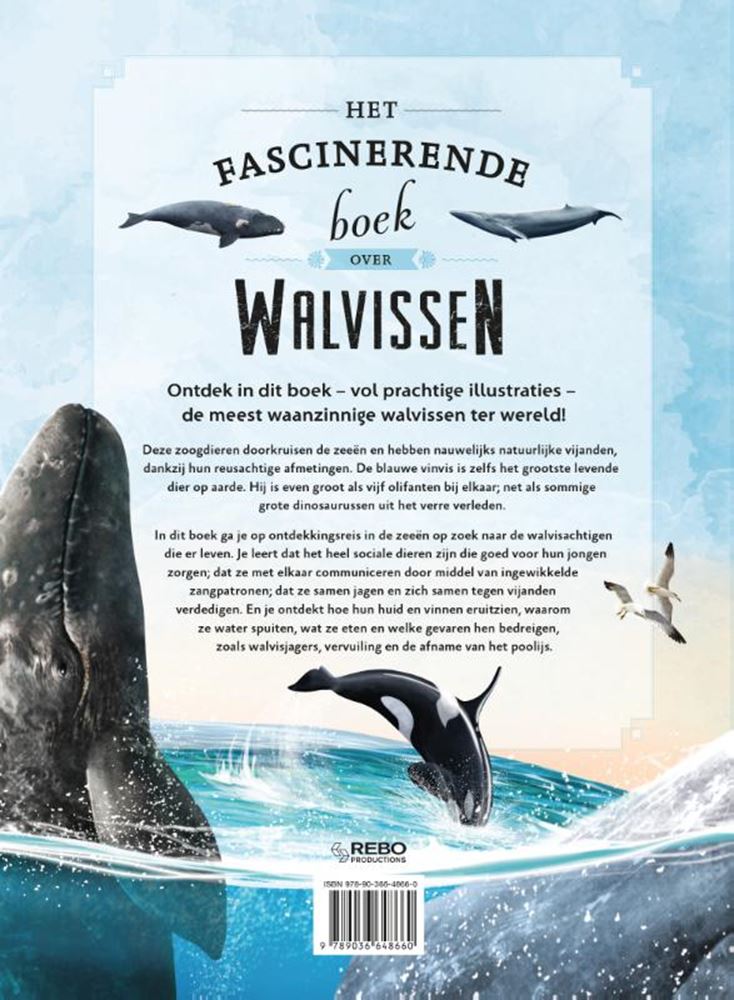 Het fascinerende boek over walvissen 6+