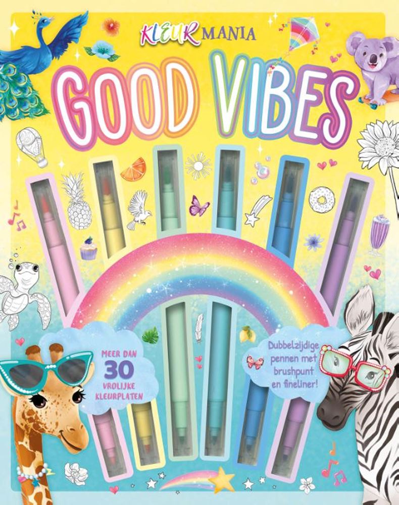 Good vibes - kleurmania 2+