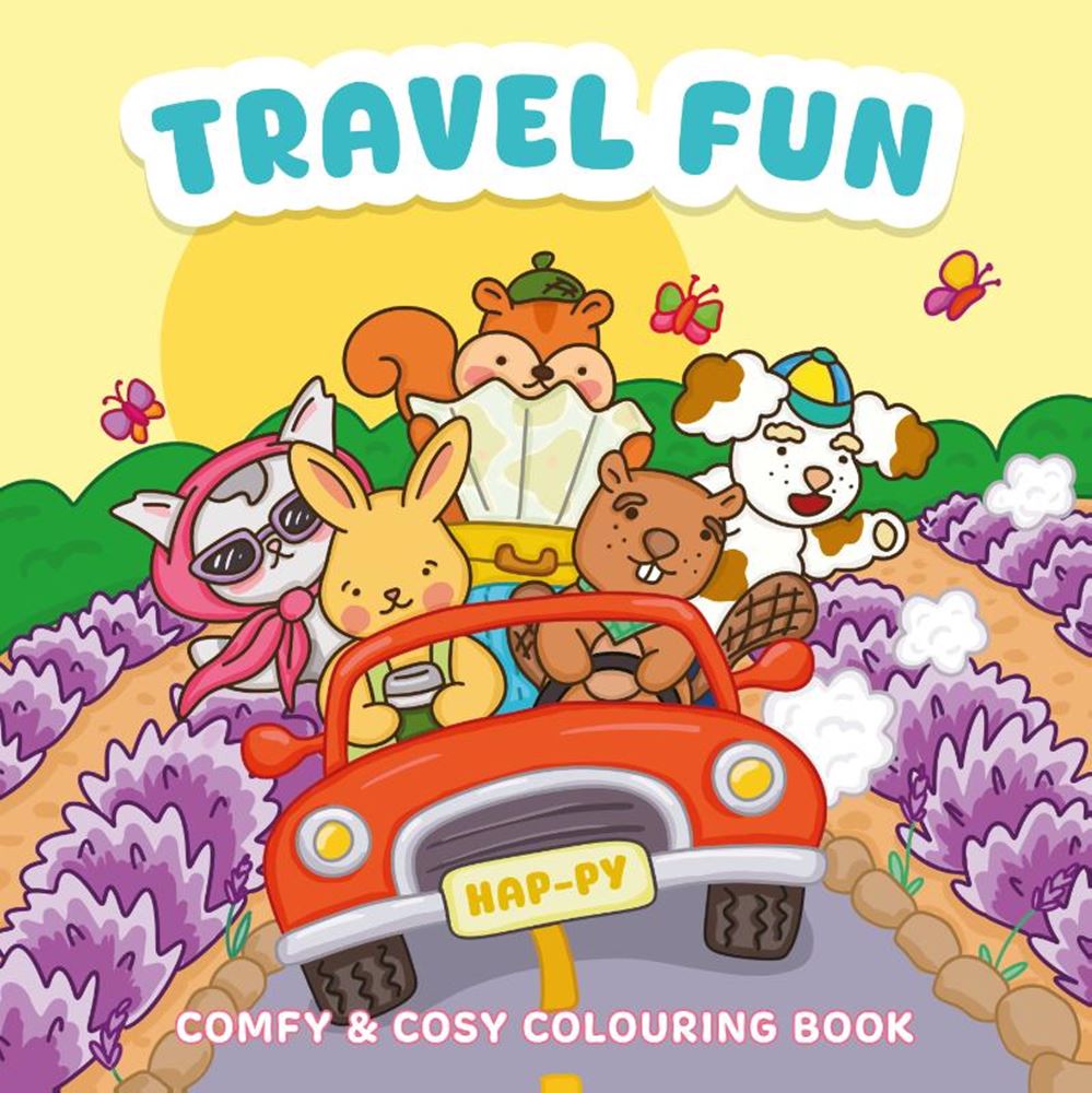 Cozy: travel fun. 64 pag. 24x24 cm. 6+