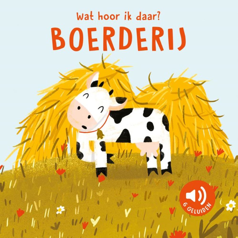 Rebo publishers boerderij - wat hoor ik daar? - 6 geluiden