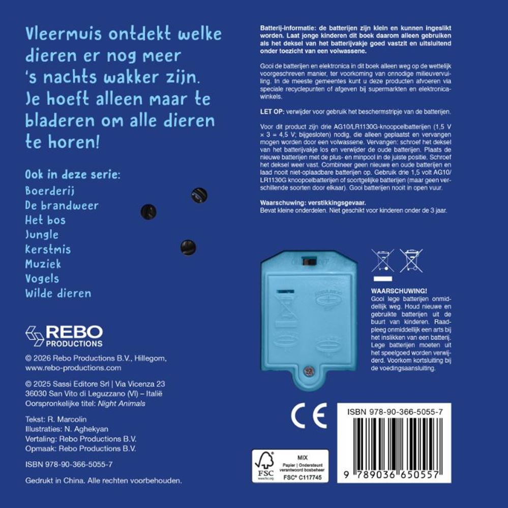 Nachtdieren - wat hoor ik daar? 0+
