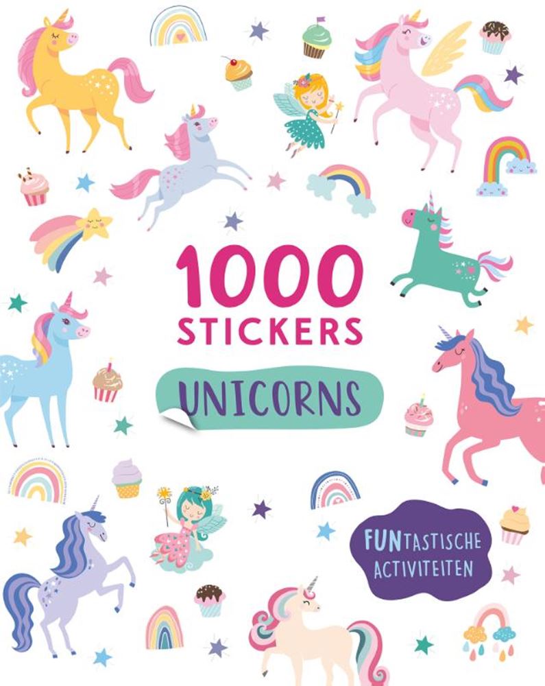 Unicorns friends - 1000 stickers 4+