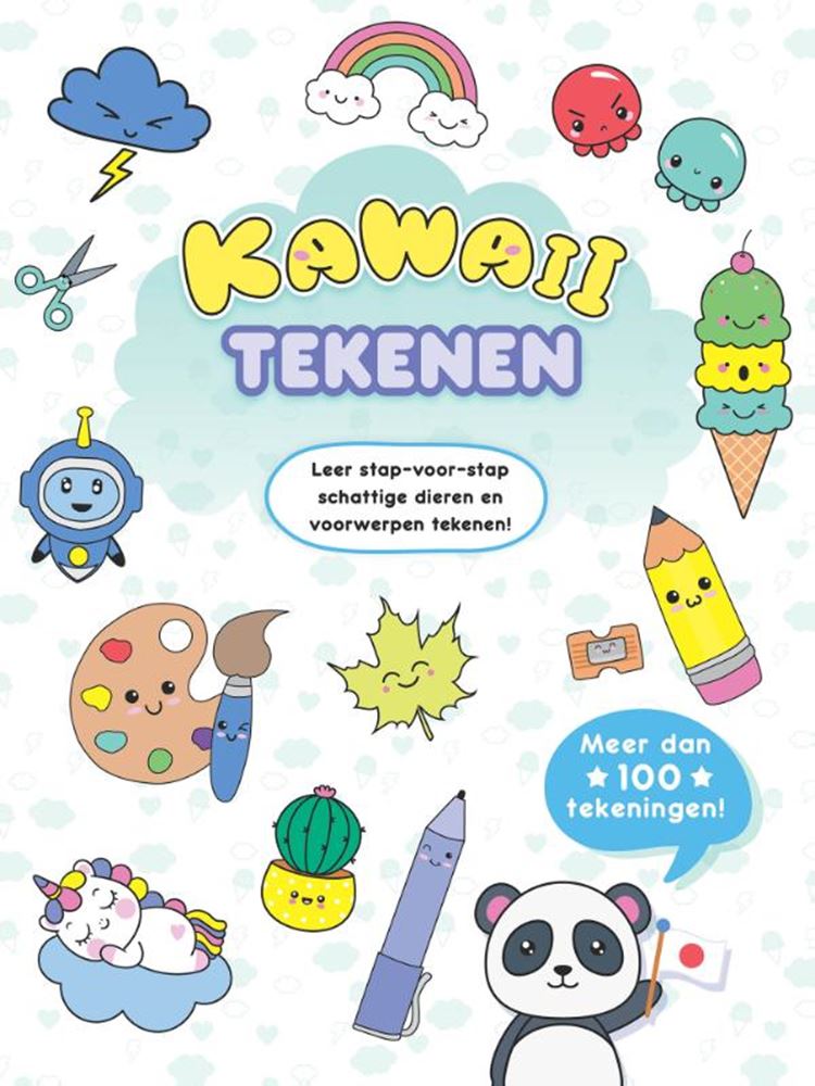Rebo publishers kawaii tekenen - 100+ tekeningen