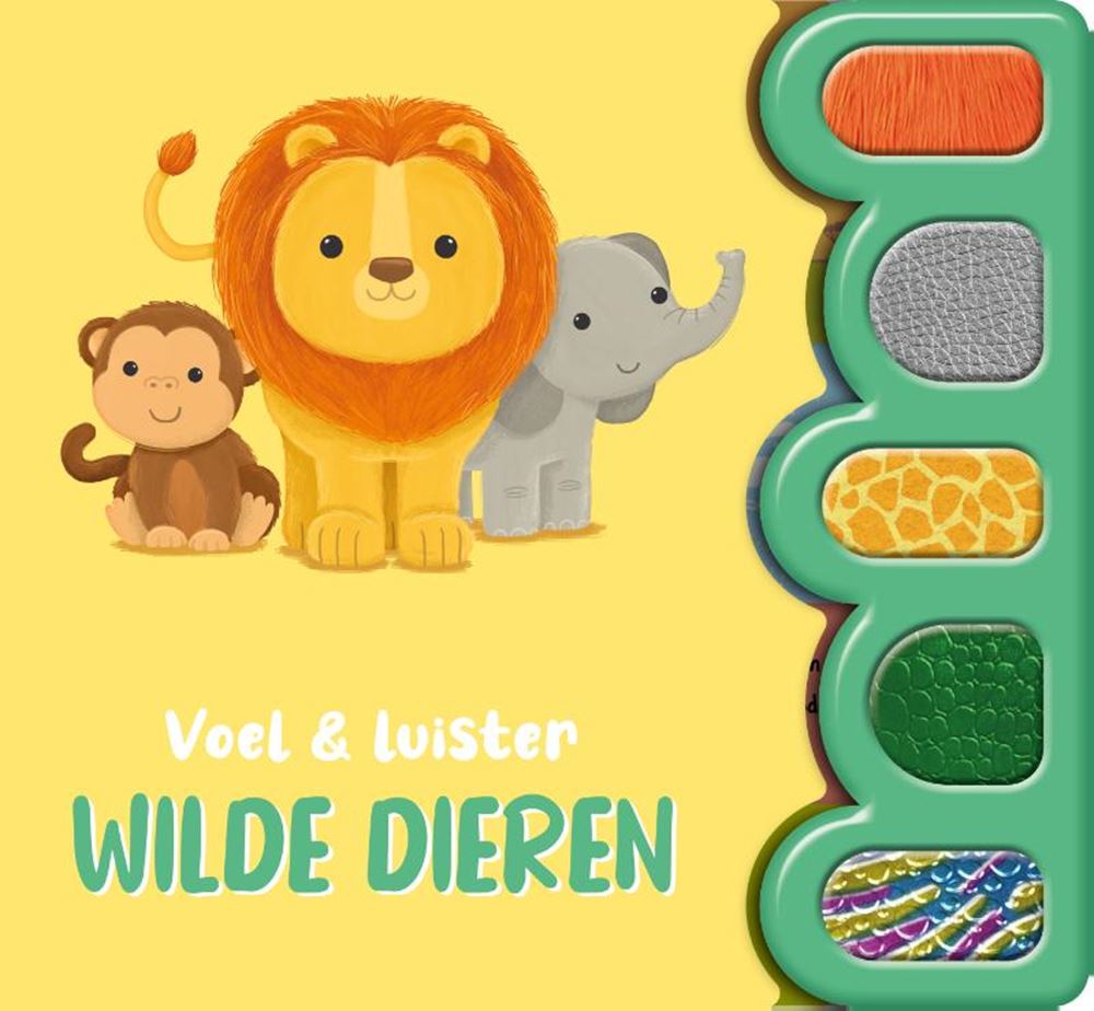 Wilde dieren - voel luister 0+