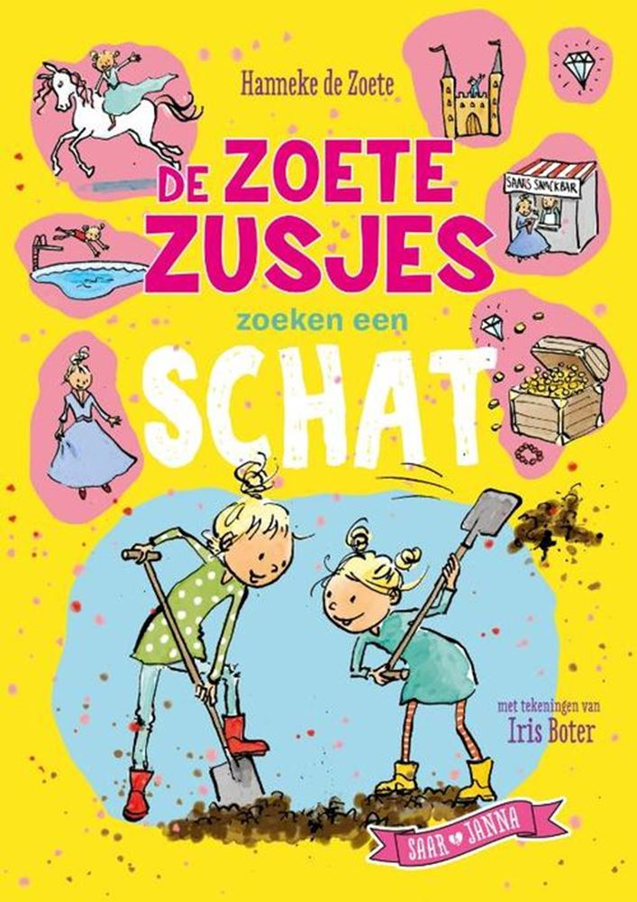 De lieve zusjes zoeken een schat - kinderboek