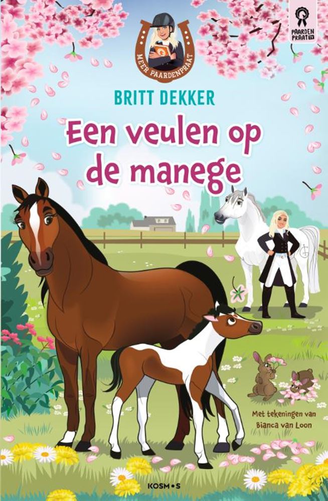 Britt dekker: een veulen op de manege 7+