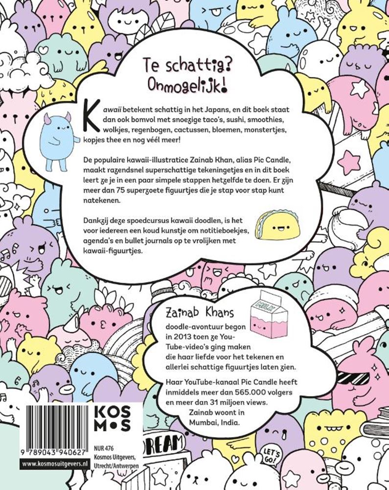 Kawaii doodles tekenen 5+
