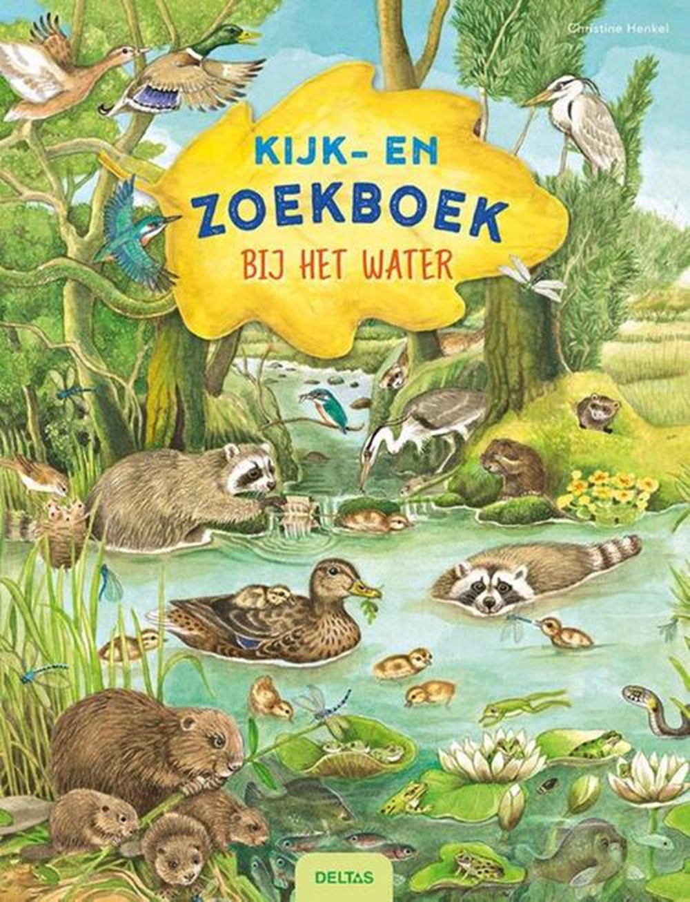 Deltas kijk- en zoekboek - bij het water