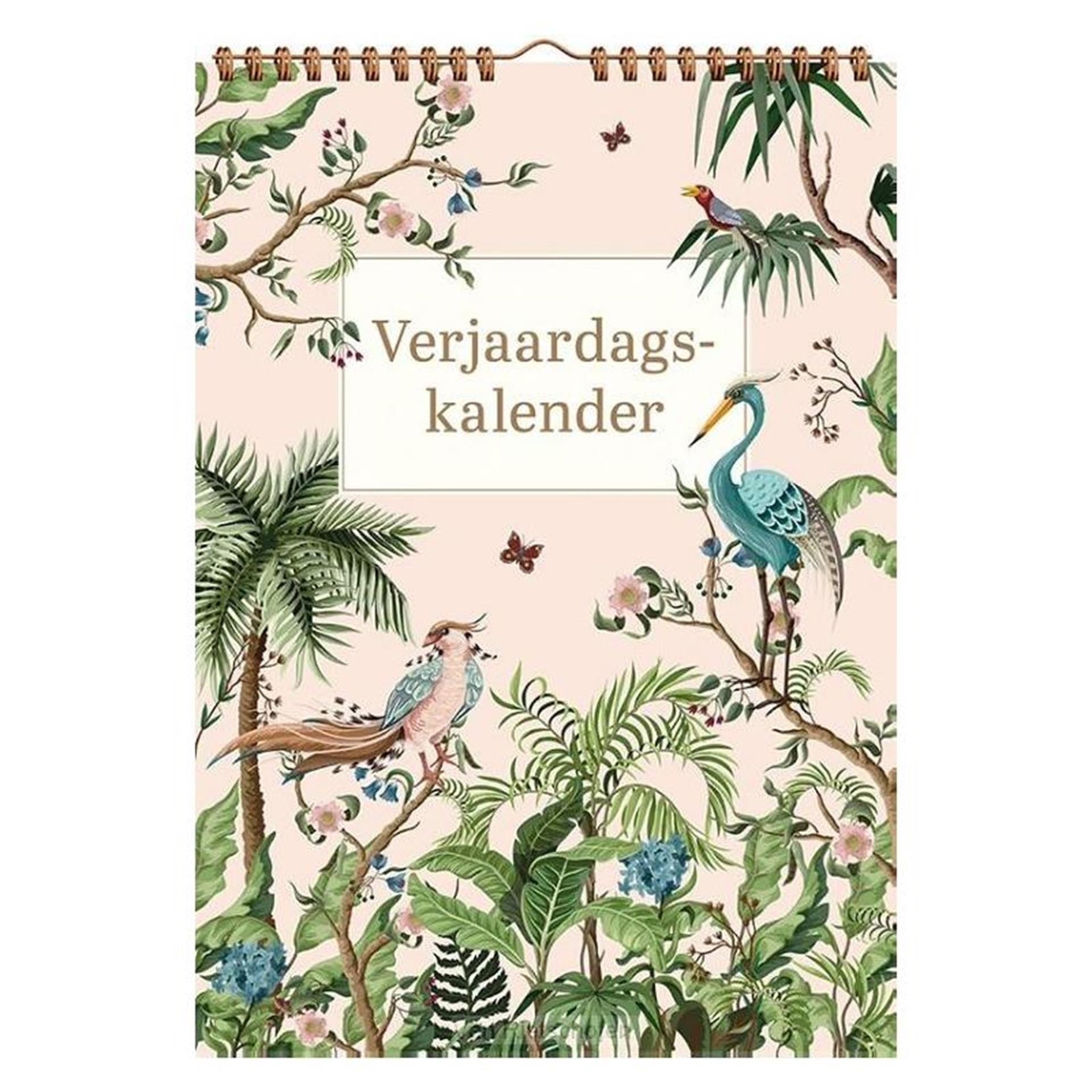 Deltas verjaardagskalender - tropical