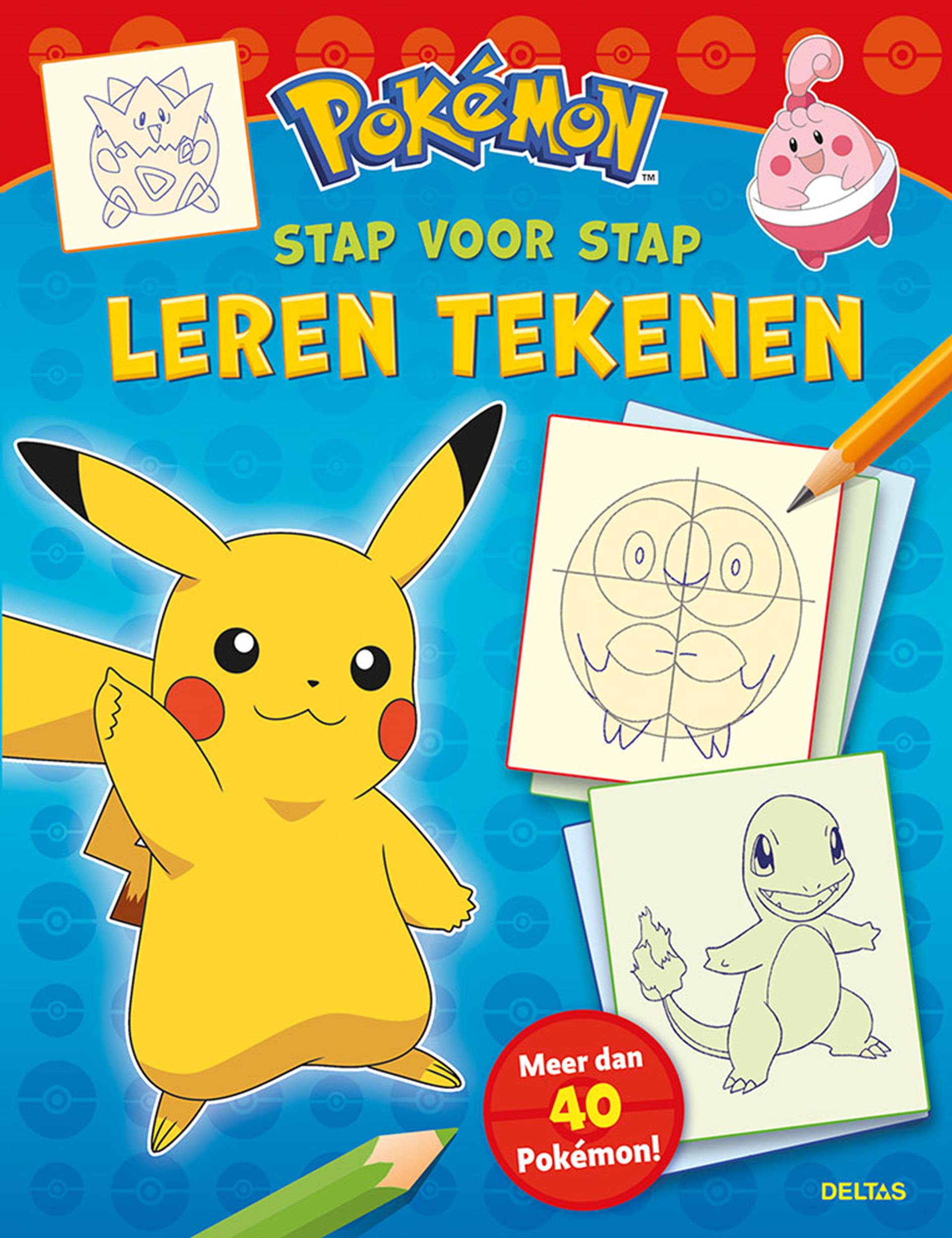 Pokemon pokémon - stap voor stap leren tekenen