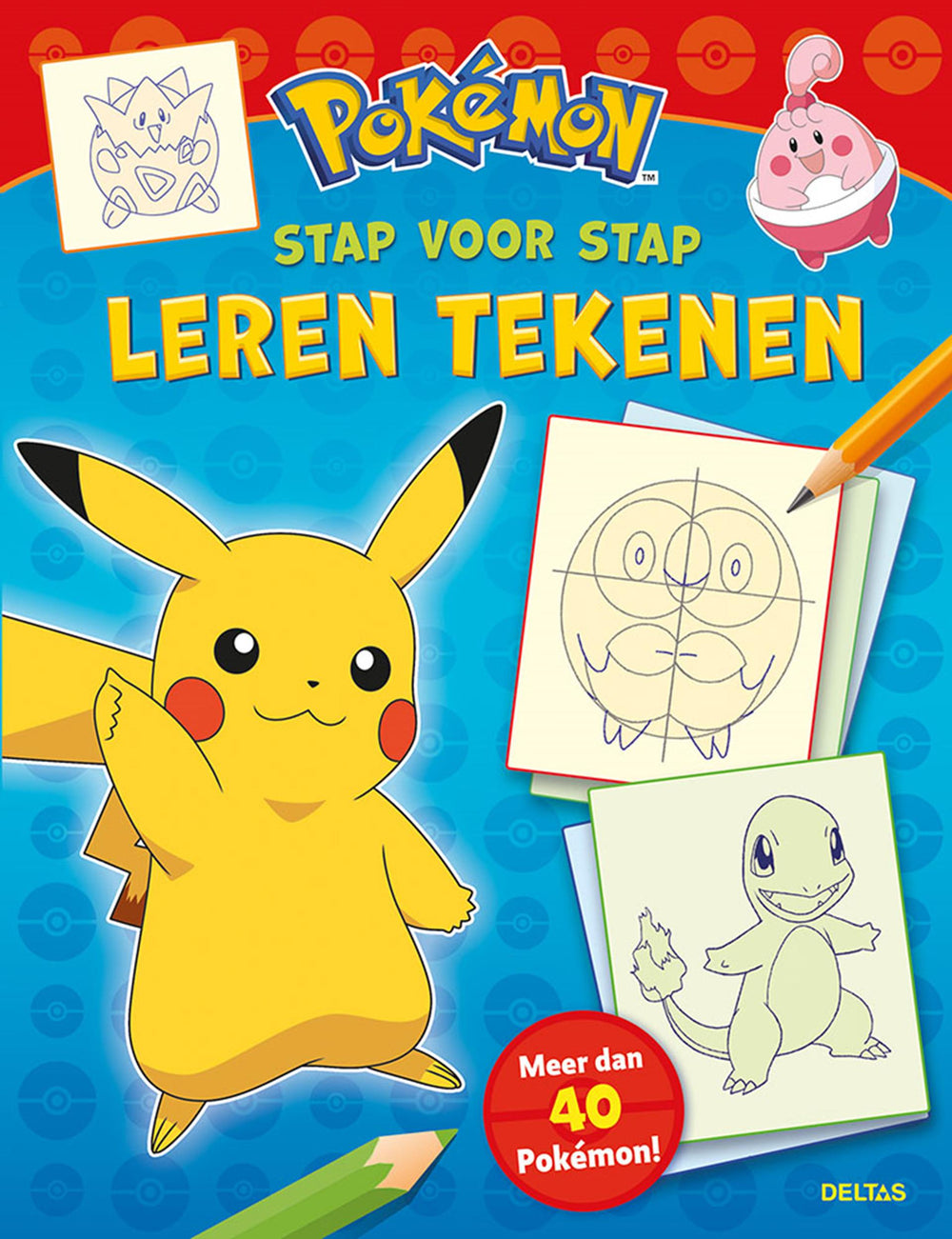 Pokemon pokémon - stap voor stap leren tekenen hobbyboek