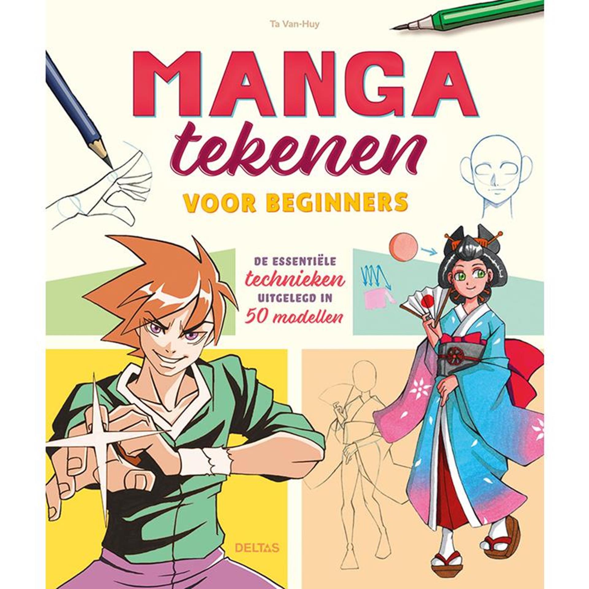 Deltas manga tekenen voor beginners