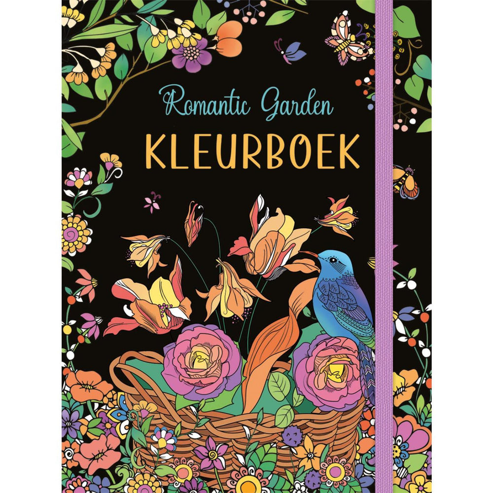 Deltas romantic garden kleurboek
