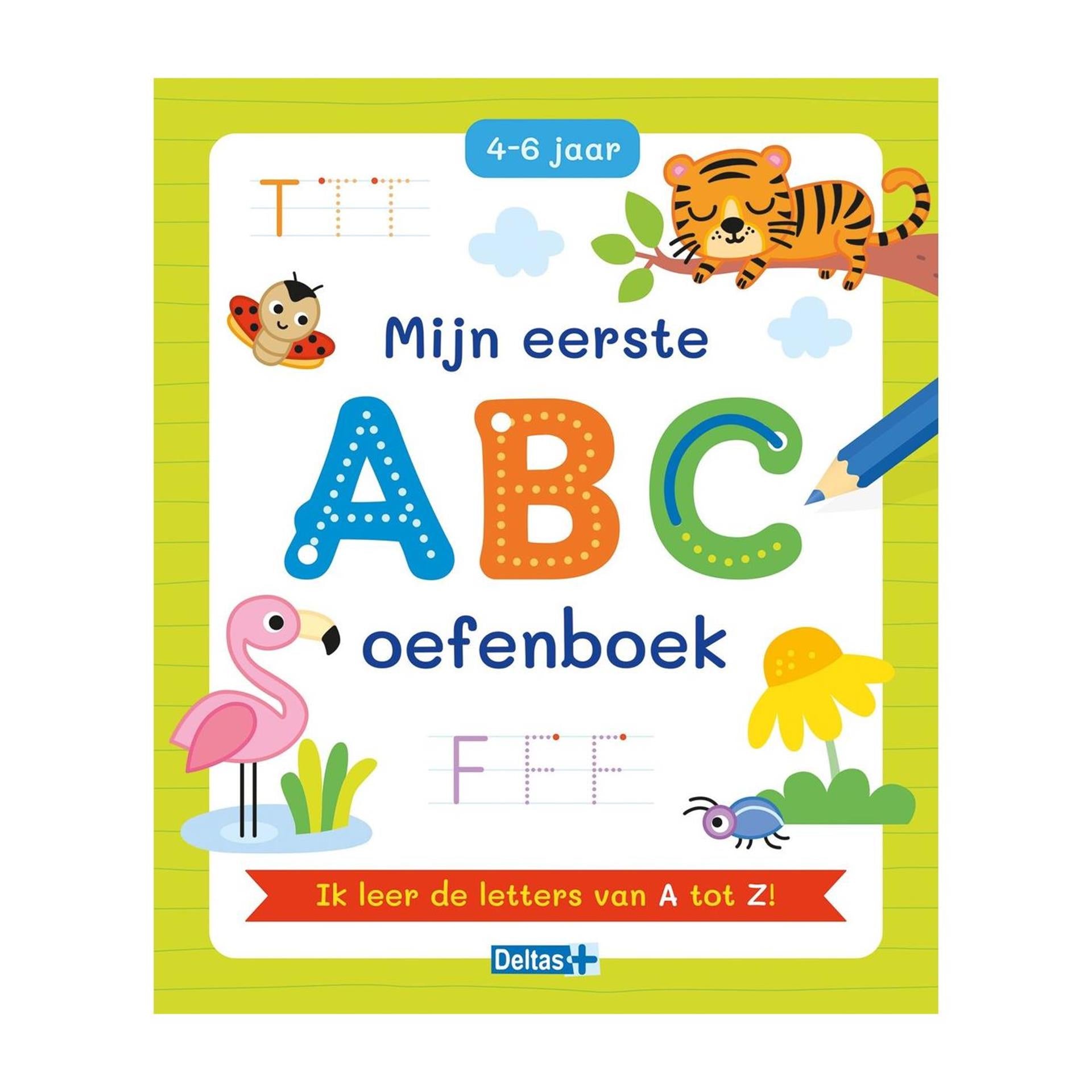 Deltas mijn eerste abc oefenboek (4-6 j.)