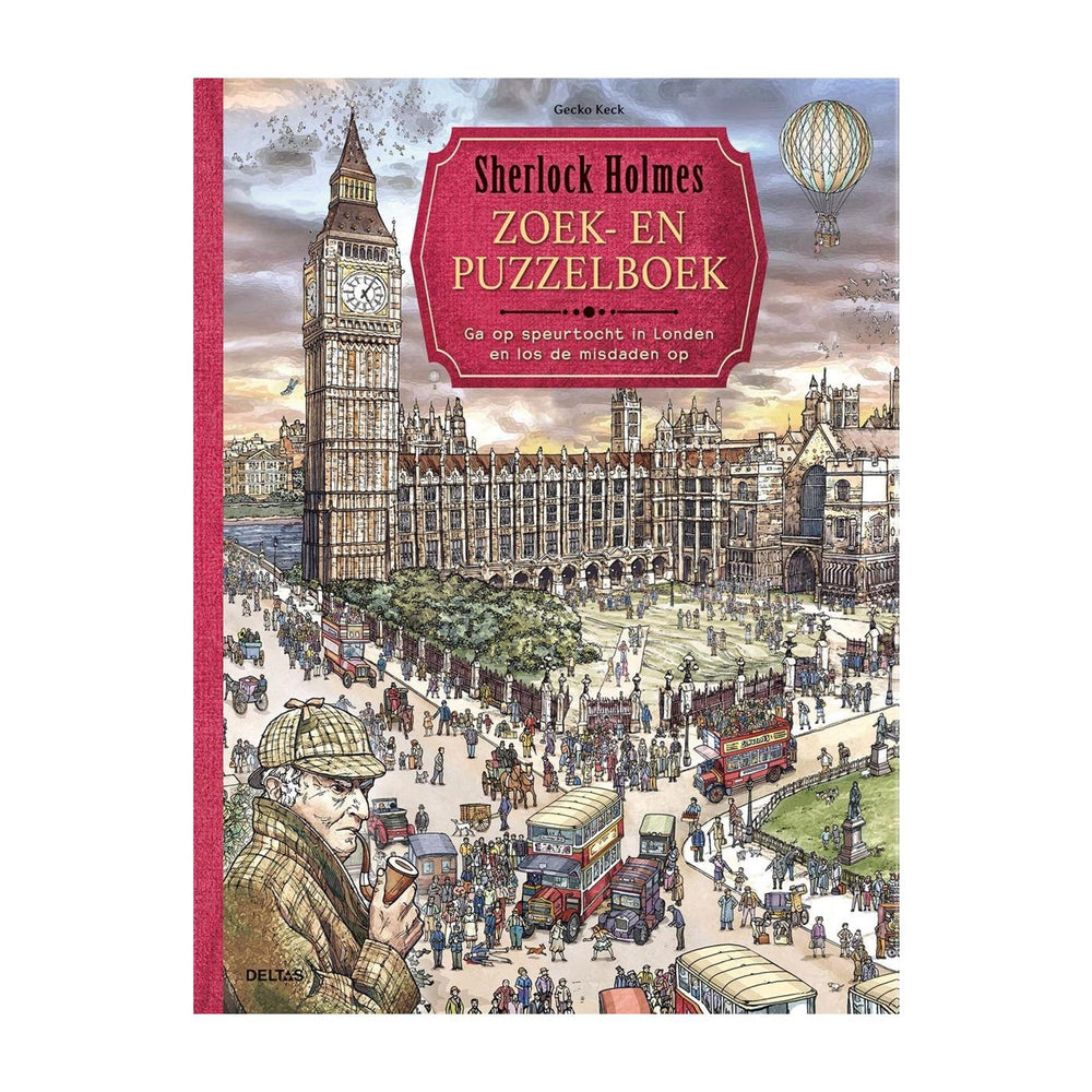 Deltas sherlock holmes zoek- en puzzelboek