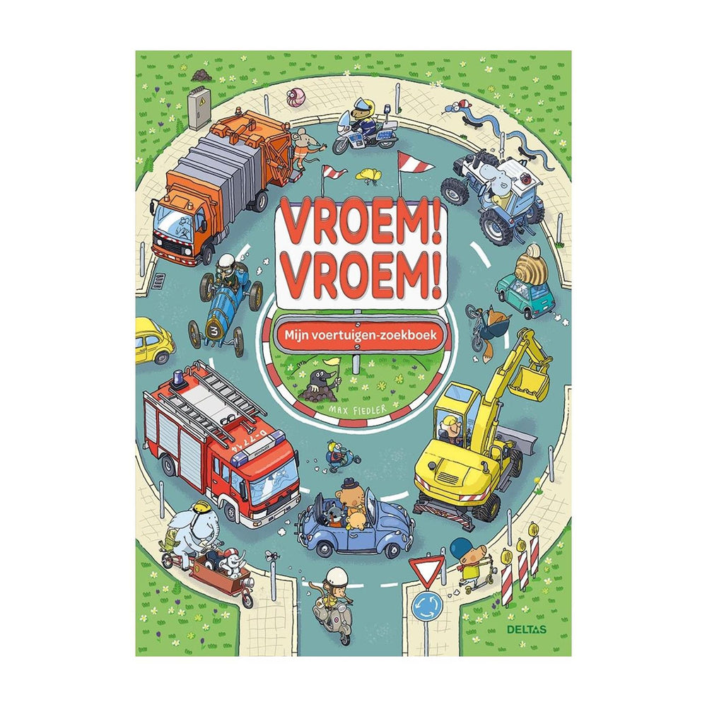 Deltas vroem vroem mijn voertuigen-zoekboek