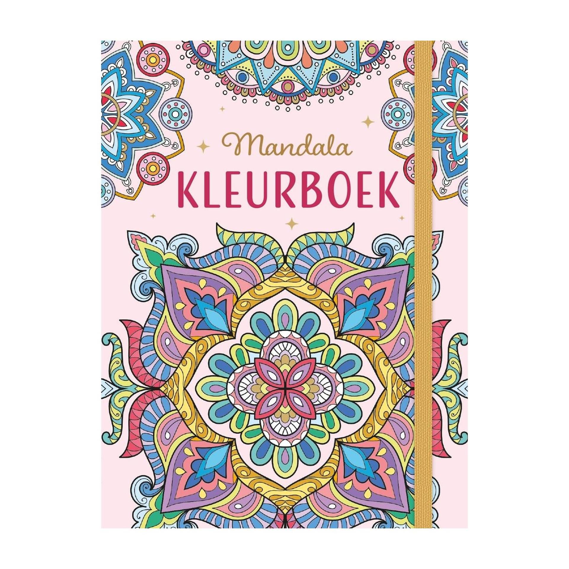 Deltas mandala kleurboek