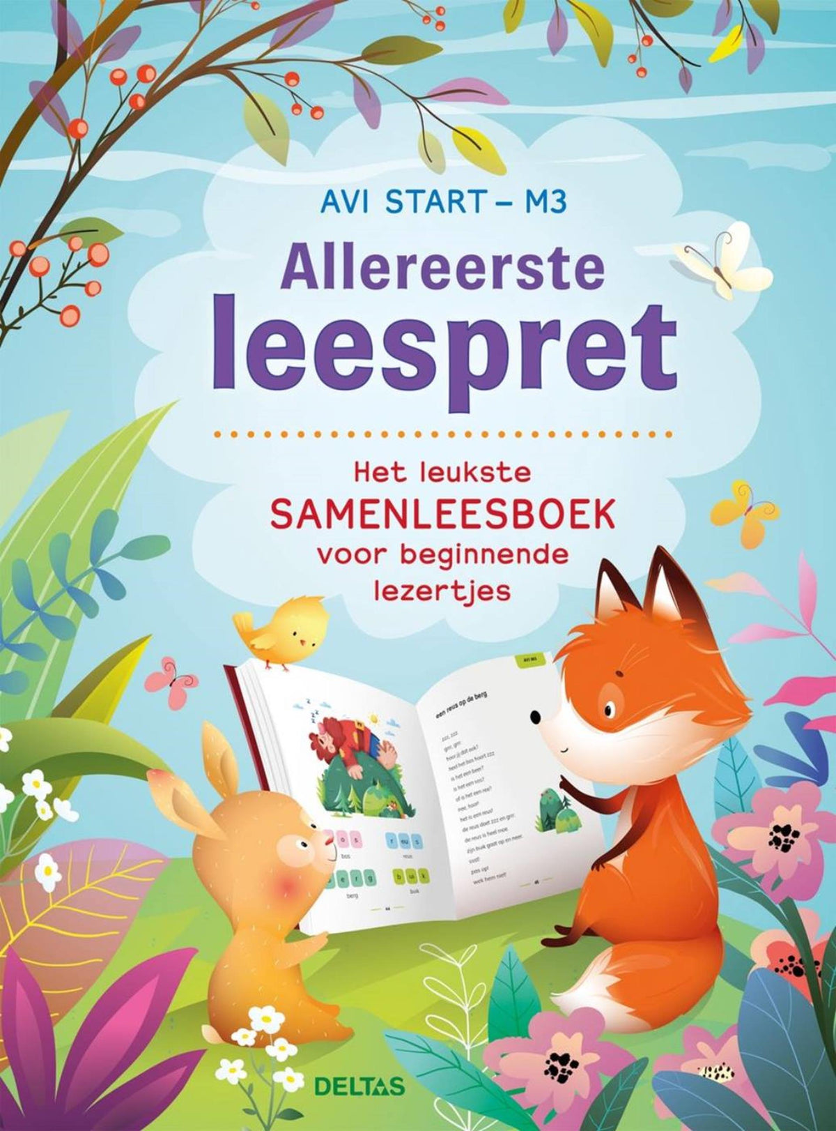 Deltas allereerste leespret - samenleesboek (avi start m3)