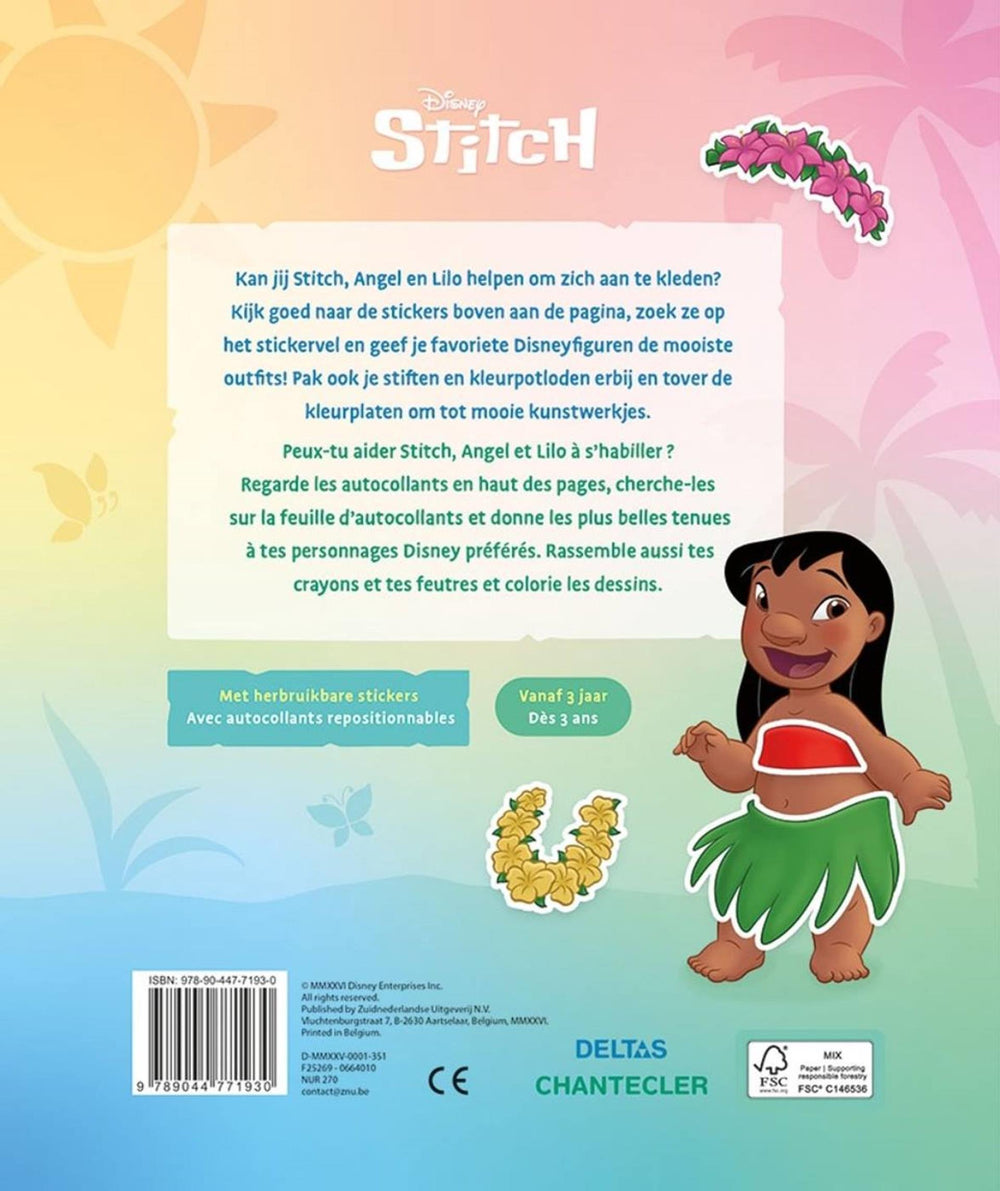Deltas disney stitch sticker fun