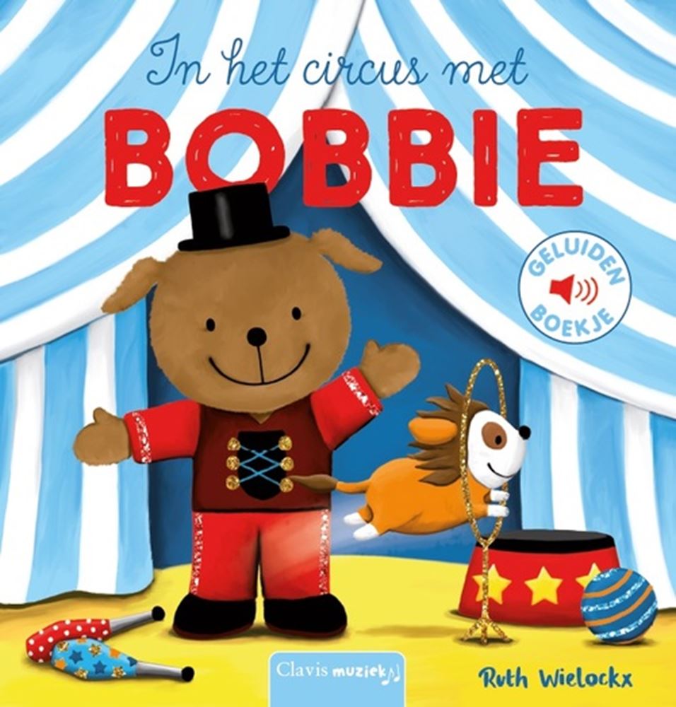 Geluidenboek:in het circus met bobbie