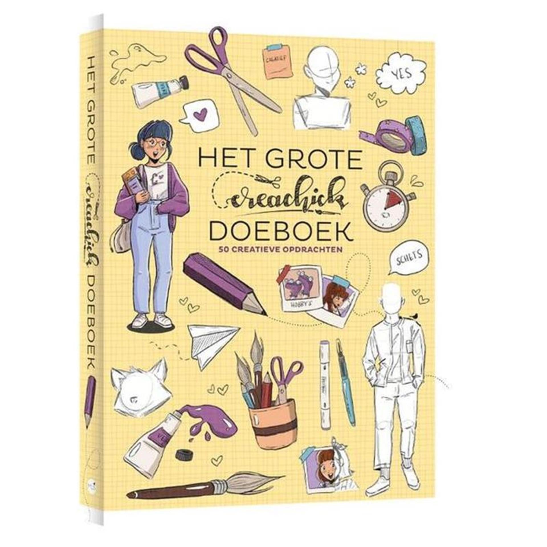 Kluitman het grote creachick doeboek 128 blz