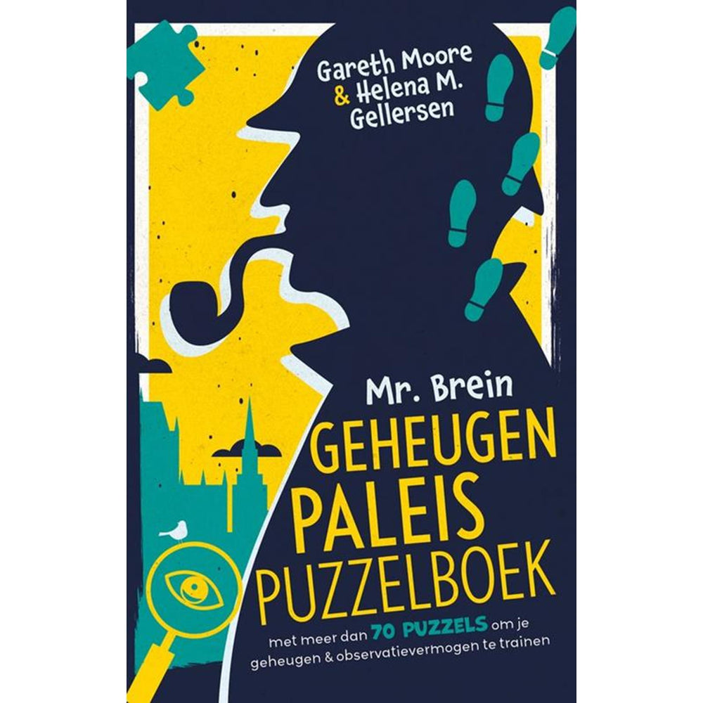 Kluitman mr. brein geheugenpaleispuzzelboek - logische puzzel - geheugen