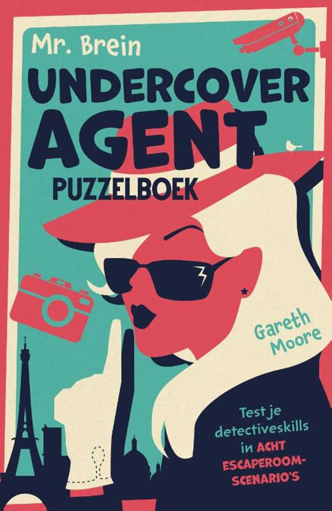 Mus creatiefuitgeverij mus mr. brein undercoveragent puzzelboek.