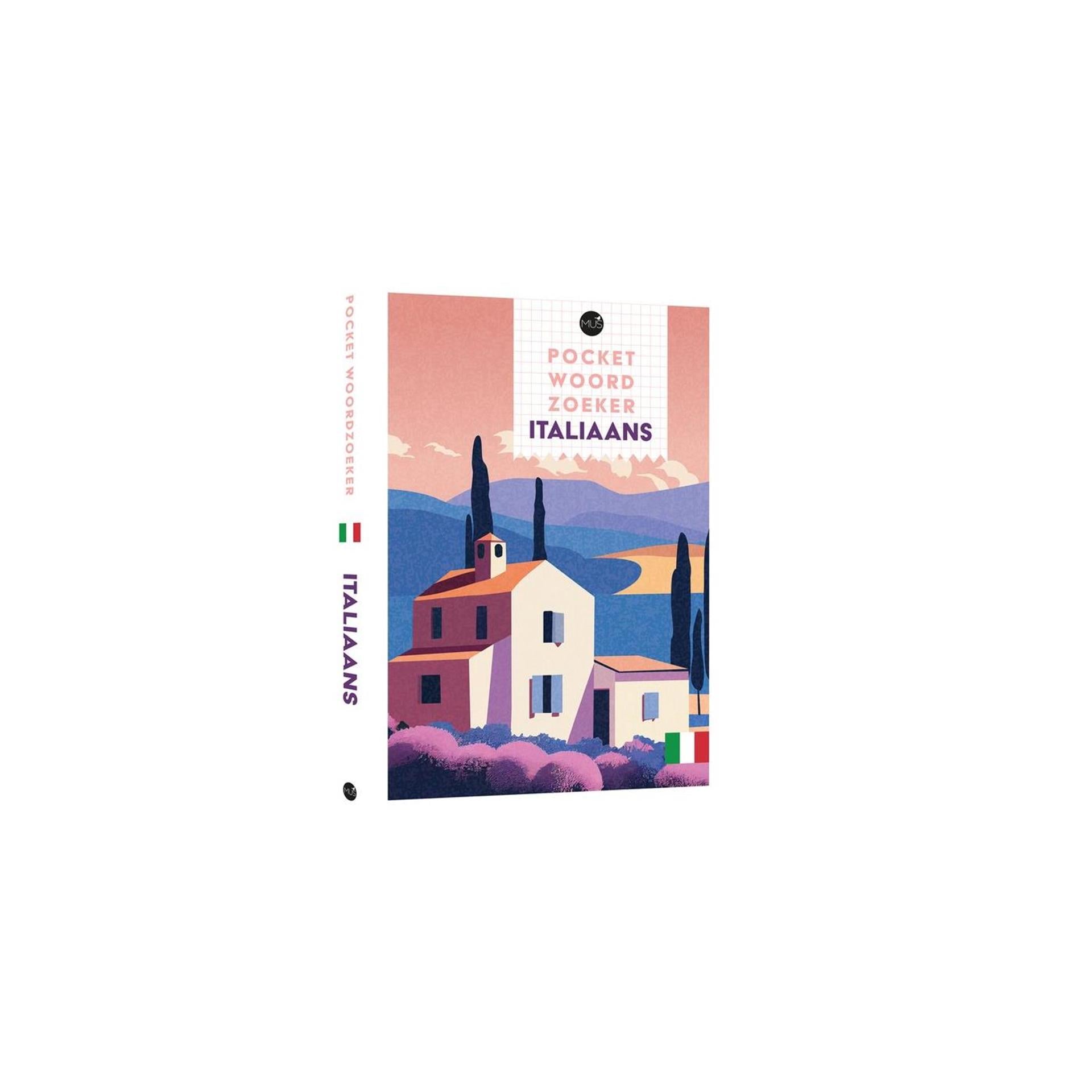 Kluitman pocket woordzoeker italiaans