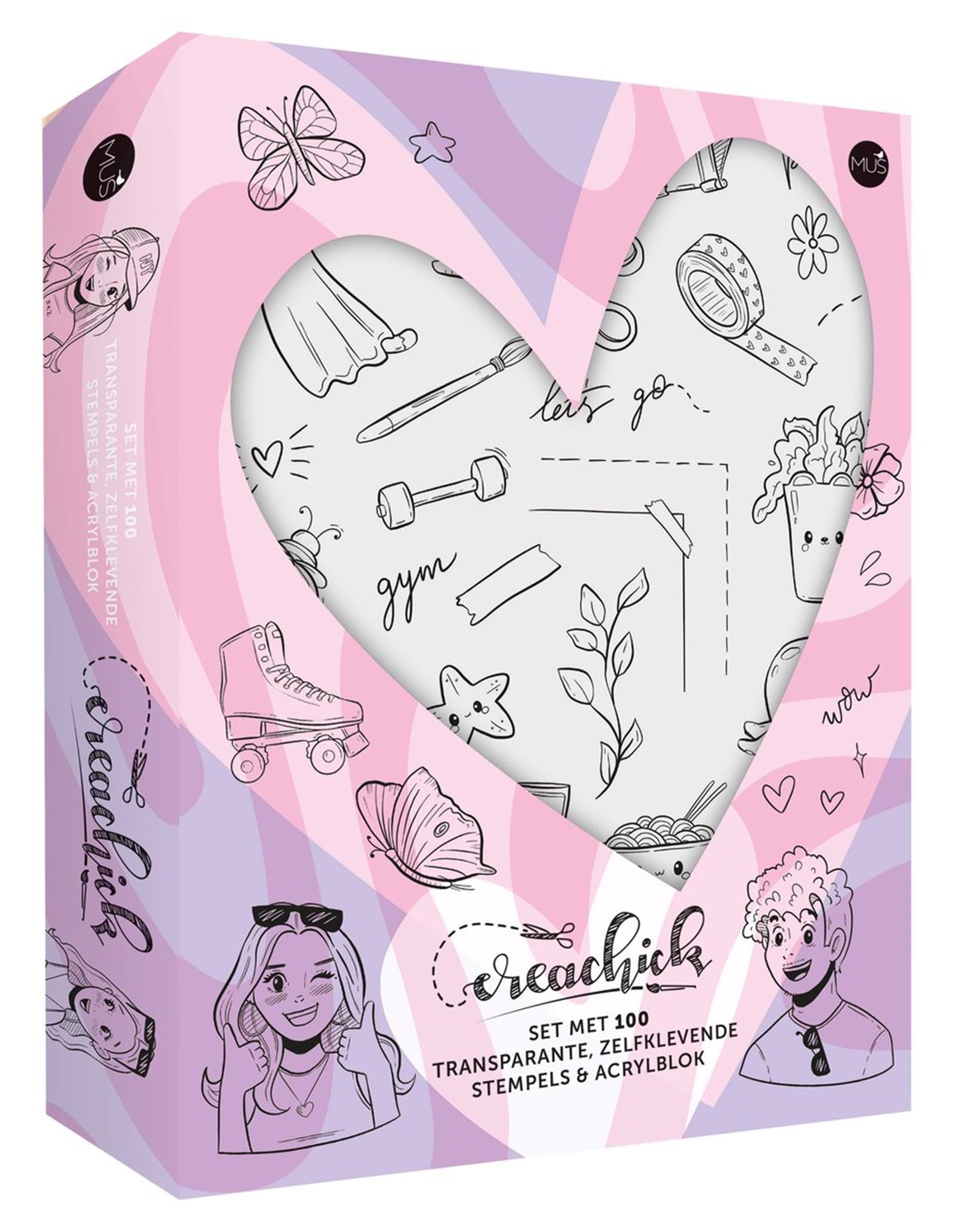 Kluitman creachick stempelset