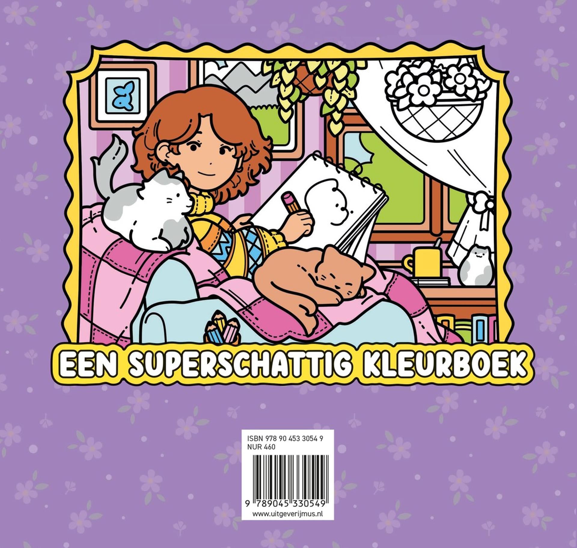 Kluitman cute cosy hartsvriendinnen kleurboek