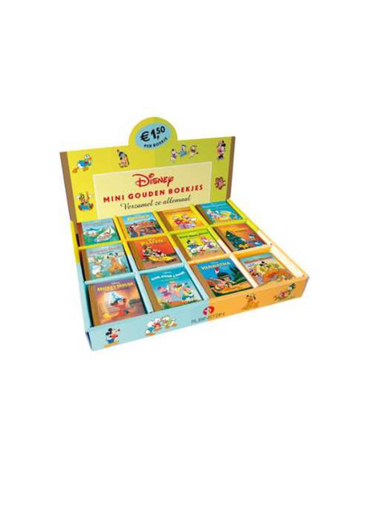 Disney mini gouden uitdeelboekjes, 60 stuks