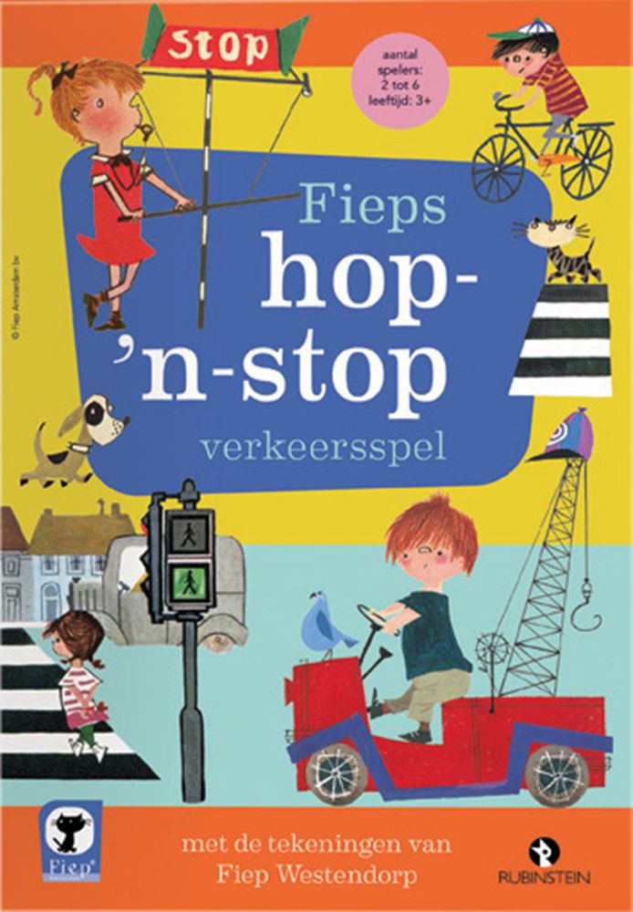 Fiep hop en stop verkeersspel 3+