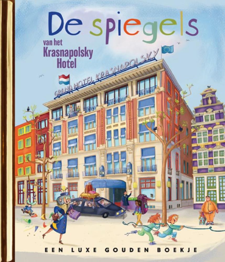 De spiegels van het krasnapolsky hotel