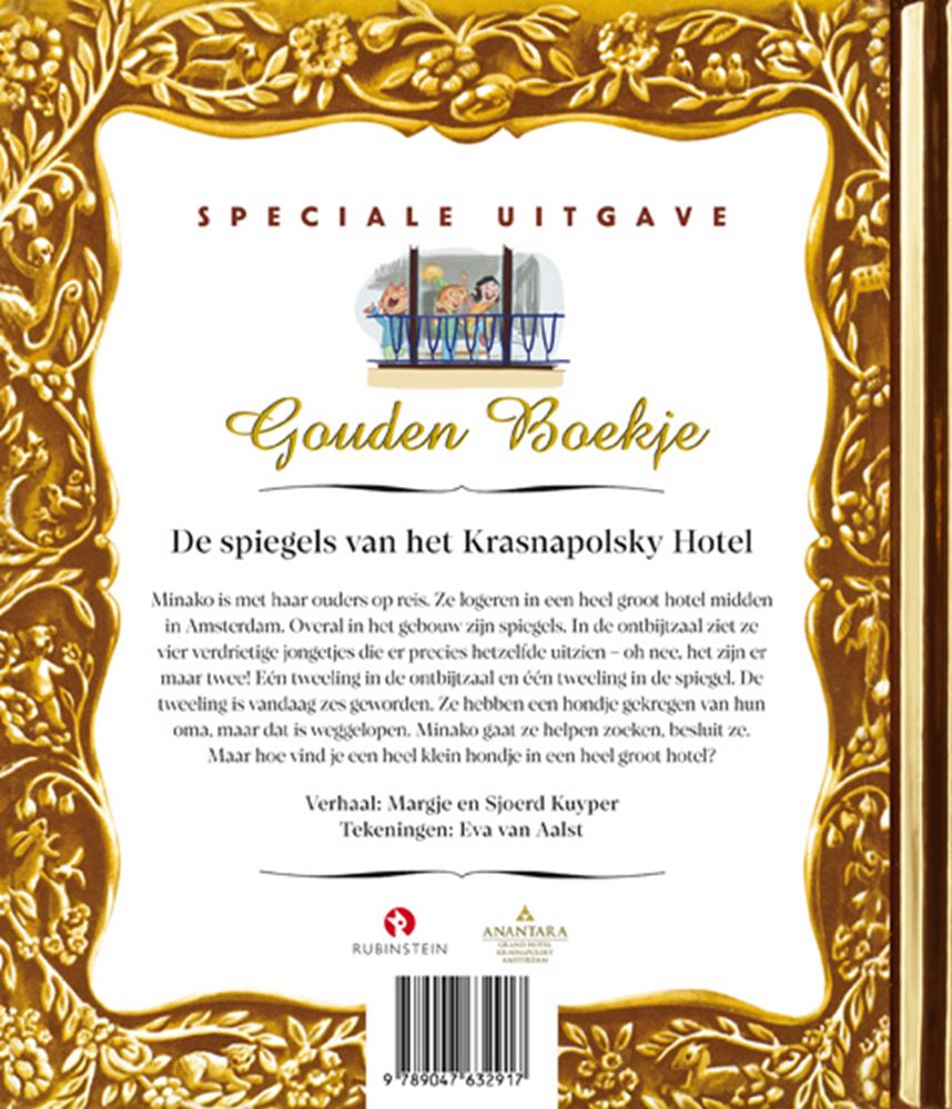 De spiegels van het krasnapolsky hotel