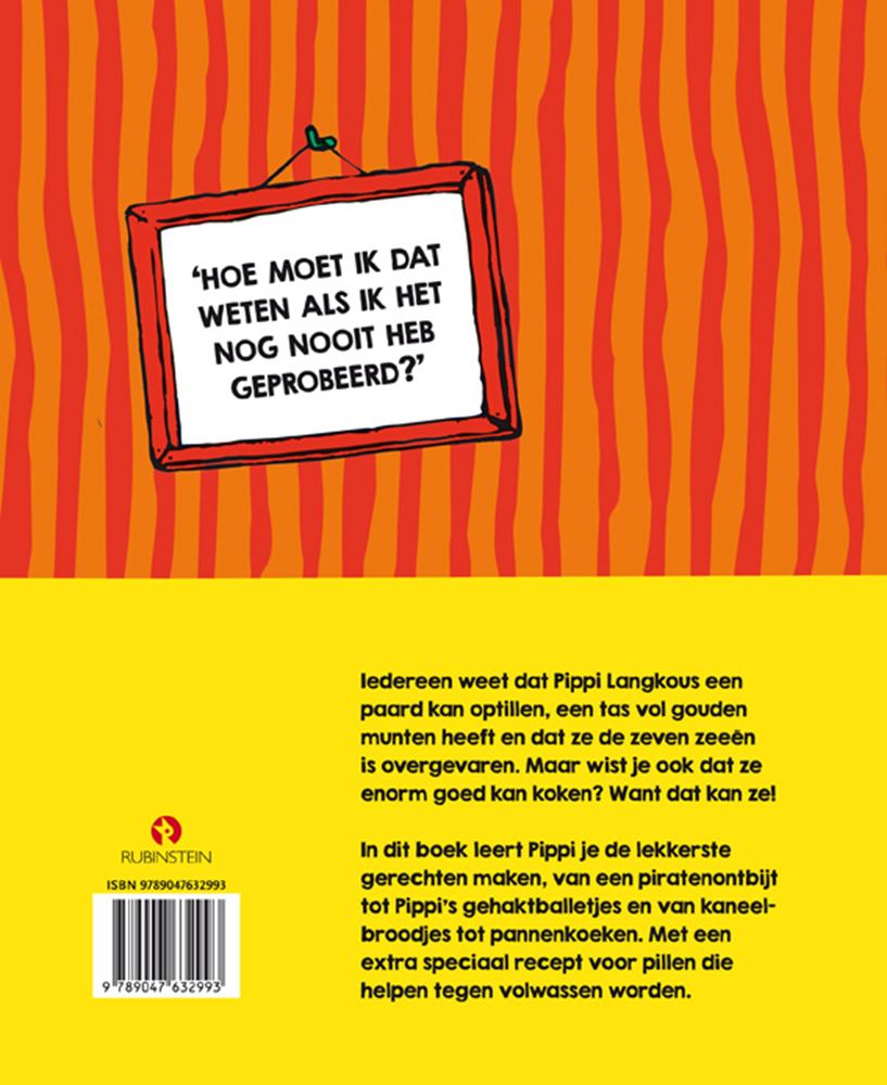 Ngk het kookboek van pippi laous. 6+