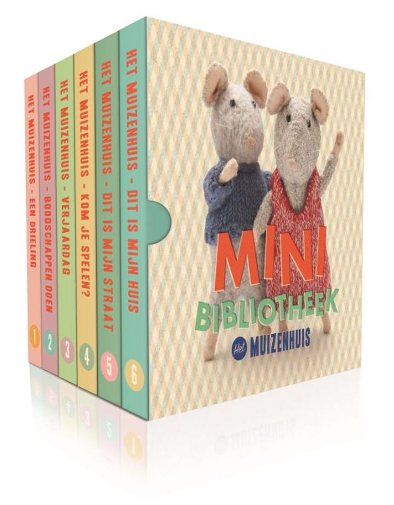 Het muizenhuis: mini bibliotheek, 6 boek