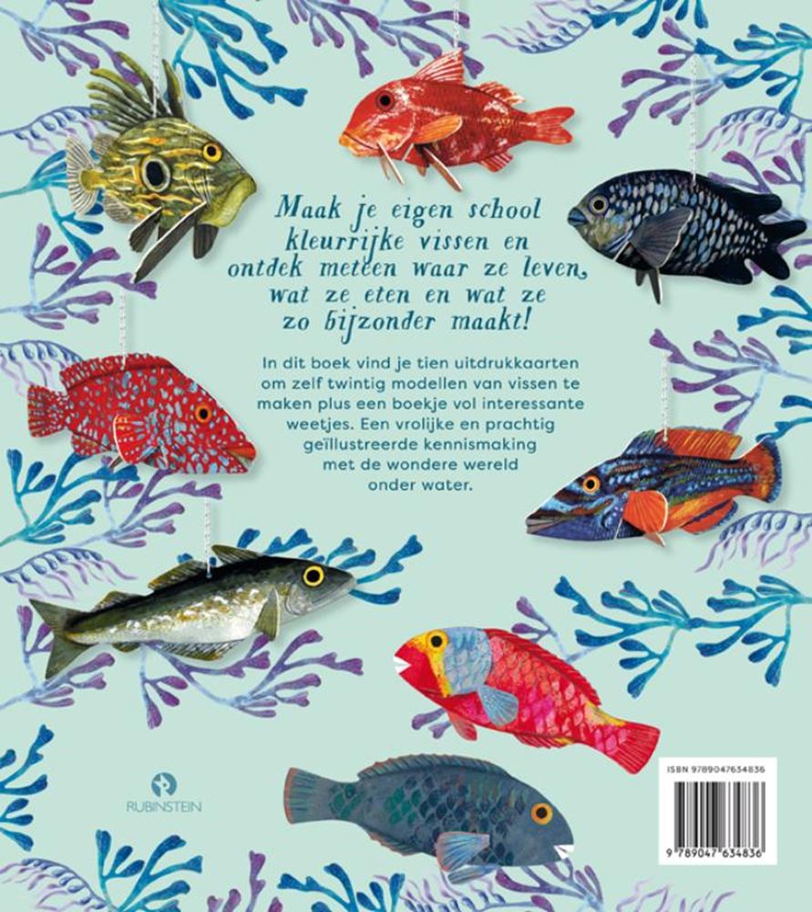 Kartonboek: vinnen maken de vis. 5+