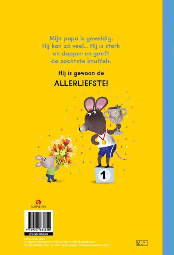 Kartonboek: mijn allerliefste papa 2+