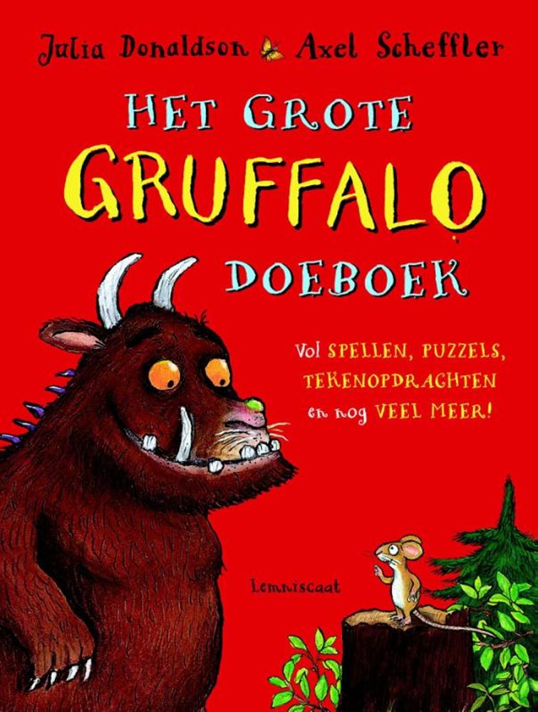 Het grote gruffalo doeboek. 6+