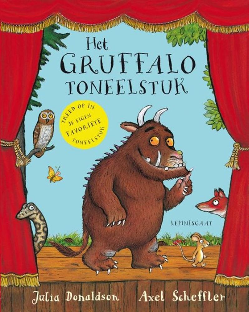 Het gruffalo toneelstuk. 4+